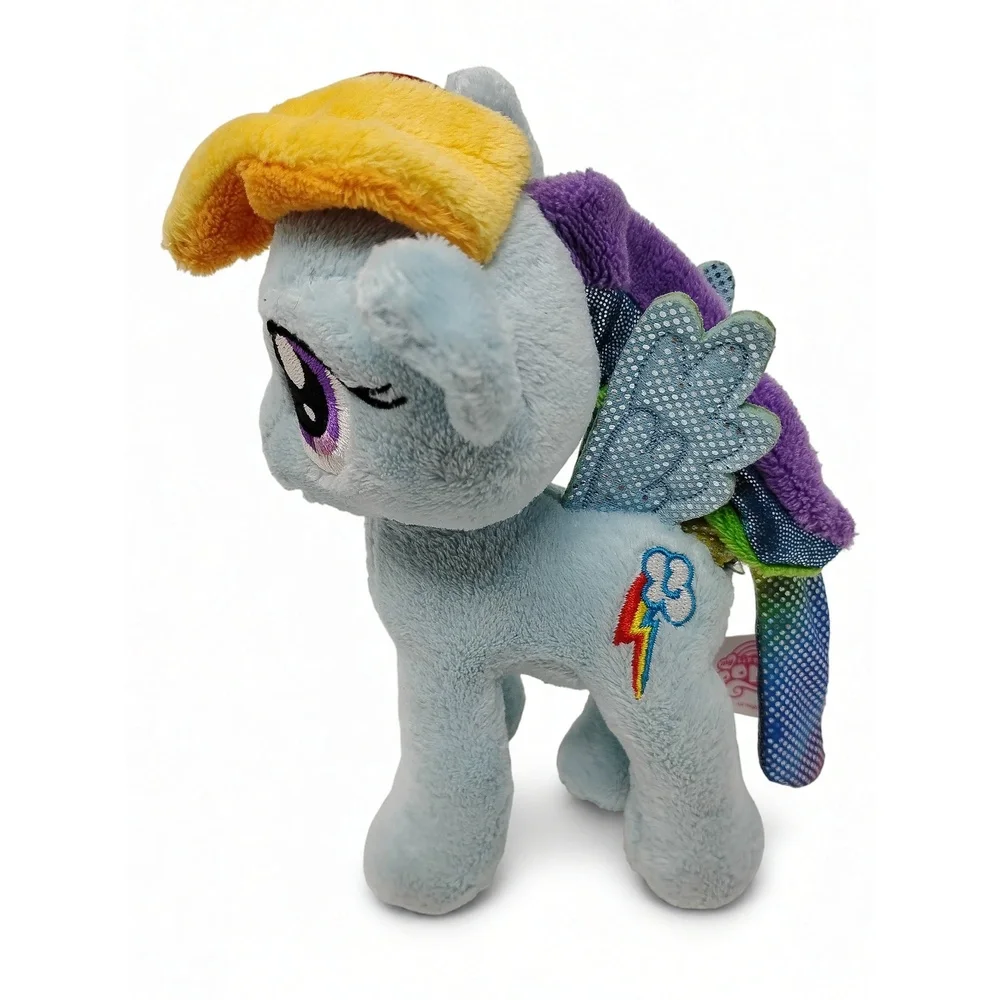 Aurora World My Little Pony Rainbow Dash Pegasus Plush Soft Toy Hasbro 2013 Fig
